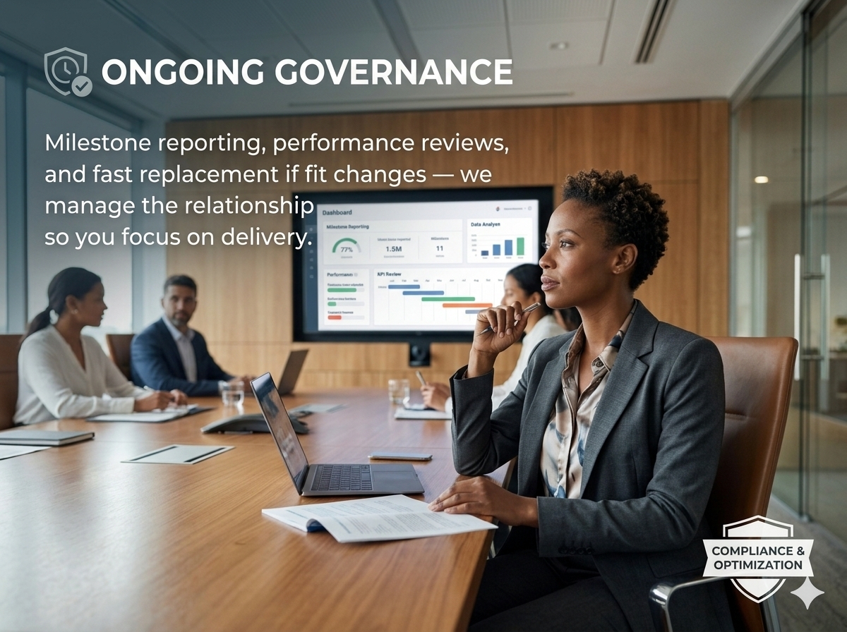 Ongoing Governance